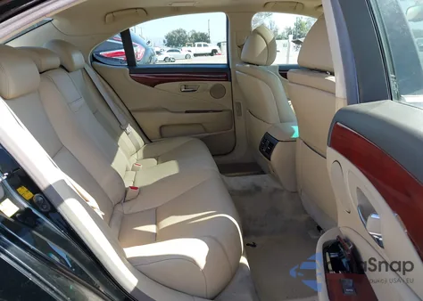 2009 Lexus Ls 460 из США, поврежденный, VIN JTHBL46F295085408